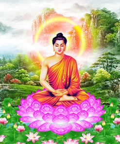 Tranh Phật Bổn Sư Thích Ca Mâu Ni Phật Kích Thước A3 - Formex 5ly - In Theo Yêu Cầu(Tranh Canvas, Tranh Thẻ, Tranh Khung…) BC2