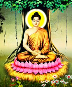 Tranh Phật Bổn Sư Thích Ca Mâu Ni Phật Kích Thước A3 - Formex 5ly - In Theo Yêu Cầu(Tranh Canvas, Tranh Thẻ, Tranh Khung…) BC20