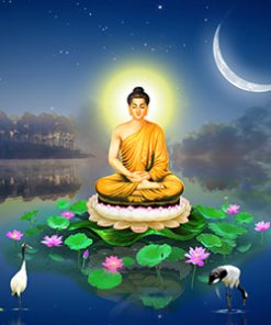 Tranh Phật Bổn Sư Thích Ca Mâu Ni Phật Kích Thước A3 - Formex 5ly - In Theo Yêu Cầu(Tranh Canvas, Tranh Thẻ, Tranh Khung…) BC27