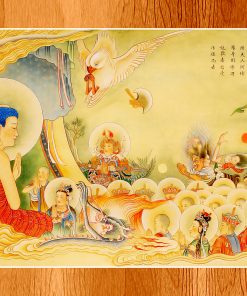 Tranh Phật Kinh A Di Đà Kích Thước A3 - Formex 5ly - In Theo Yêu Cầu(Tranh Canvas, Tranh Thẻ, Tranh Khung…) BC17