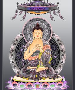 Tranh Phật Ngũ Phương Phật Kích Thước A3 - Formex 5ly - In Theo Yêu Cầu(Tranh Canvas, Tranh Thẻ, Tranh Khung…) BC1