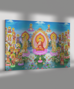 Tranh Tây Phương Tiếp Dẫn Tranh Canvas 30x40cm