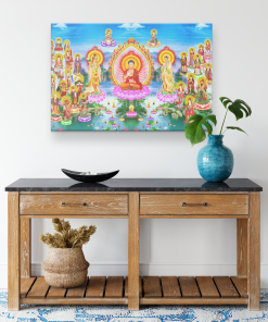 Tranh Tây Phương Tiếp Dẫn Tranh Canvas 30x40cm