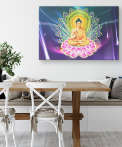 Tranh Phật Thích Ca Mâu Ni Phật Tranh Canvas 30x40cm
